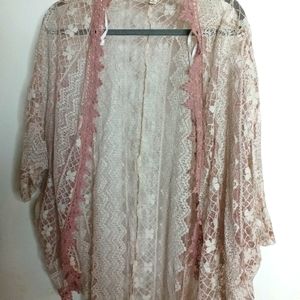 Women's lacy blouse/jacket